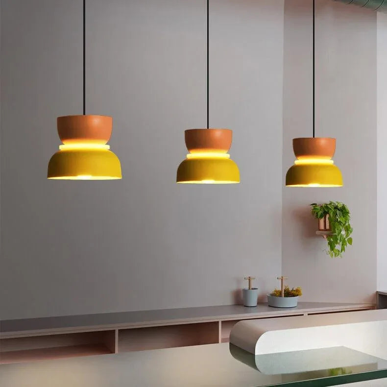 Nordic Colorful Macaron 1-Light LED Pendant Light, view 3