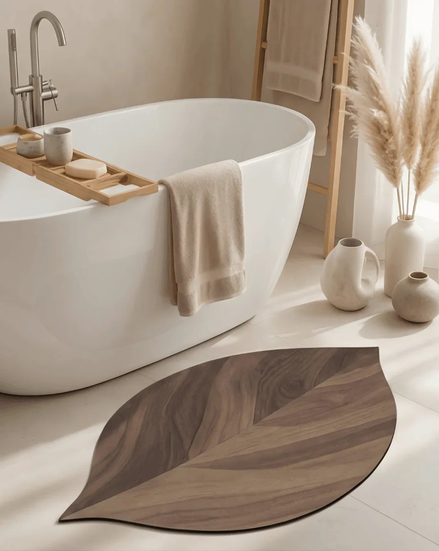 Leaf-Shaped Bath Mat, view 2