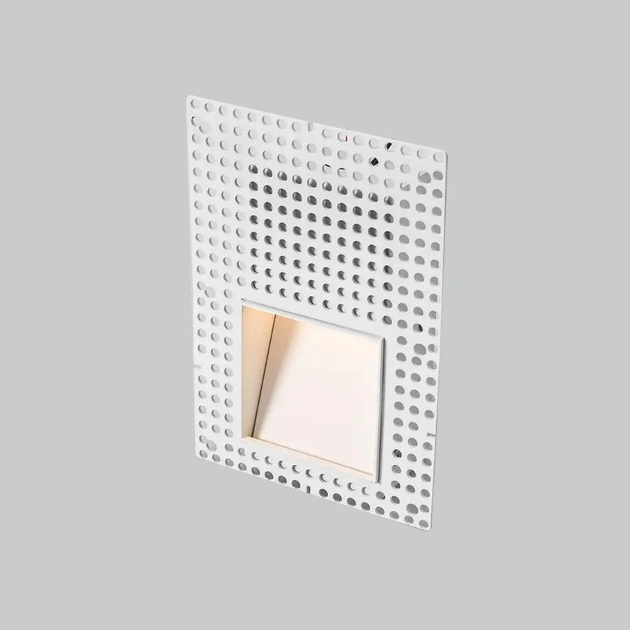 Frameless LED Sensor Wall Light With Perforated Panel Design, view 2