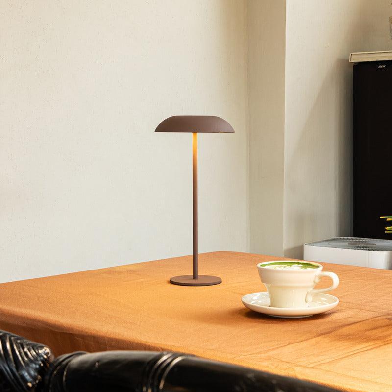 Solid Iron Cordless Table Lamp