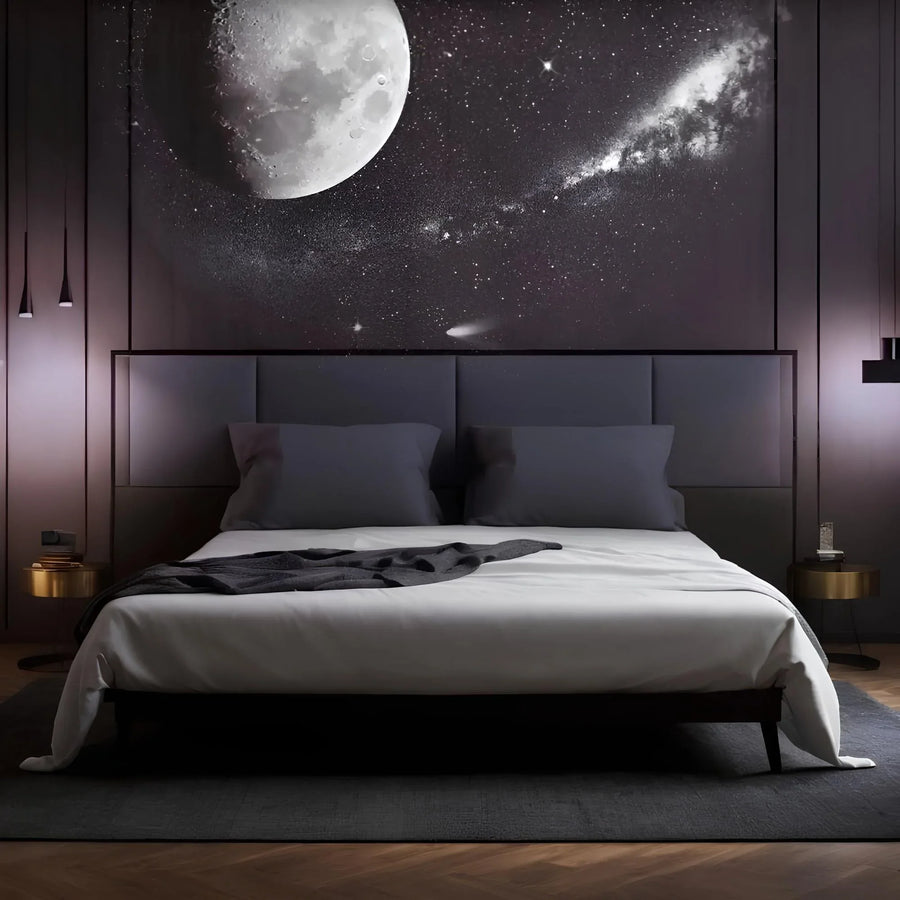 Rotating Galaxy Star Projector Night Light