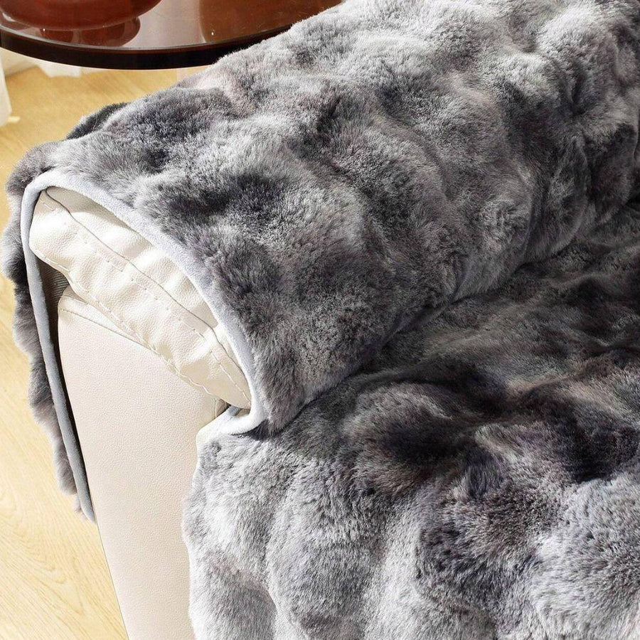 Velvet Plush Recliner Sofa Cover
