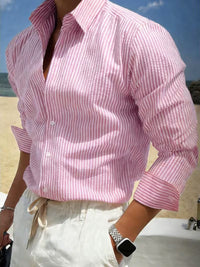 Pink And White Stripes
