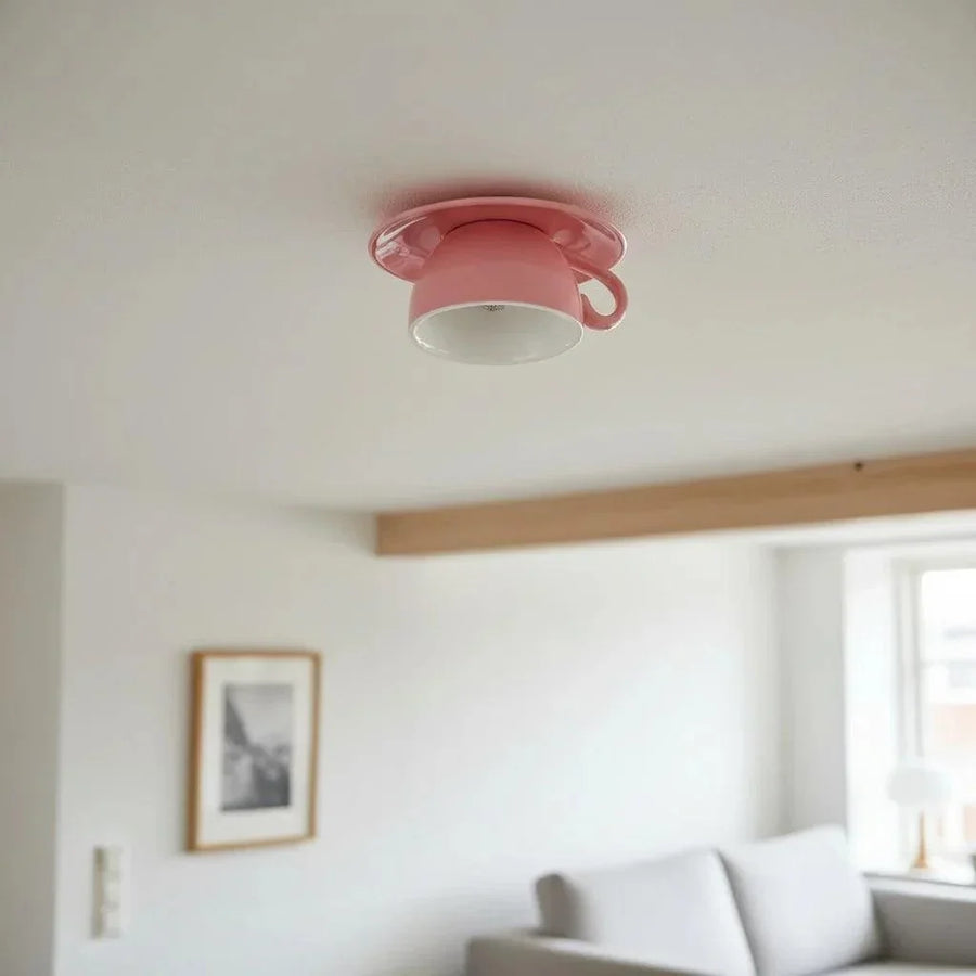 Birgitta Coffee Cups Ceramic Ceiling Light