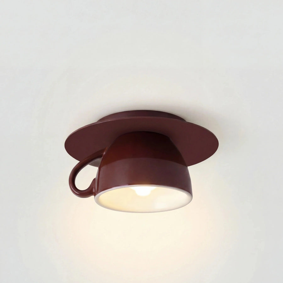 Birgitta Coffee Cups Ceramic Ceiling Light