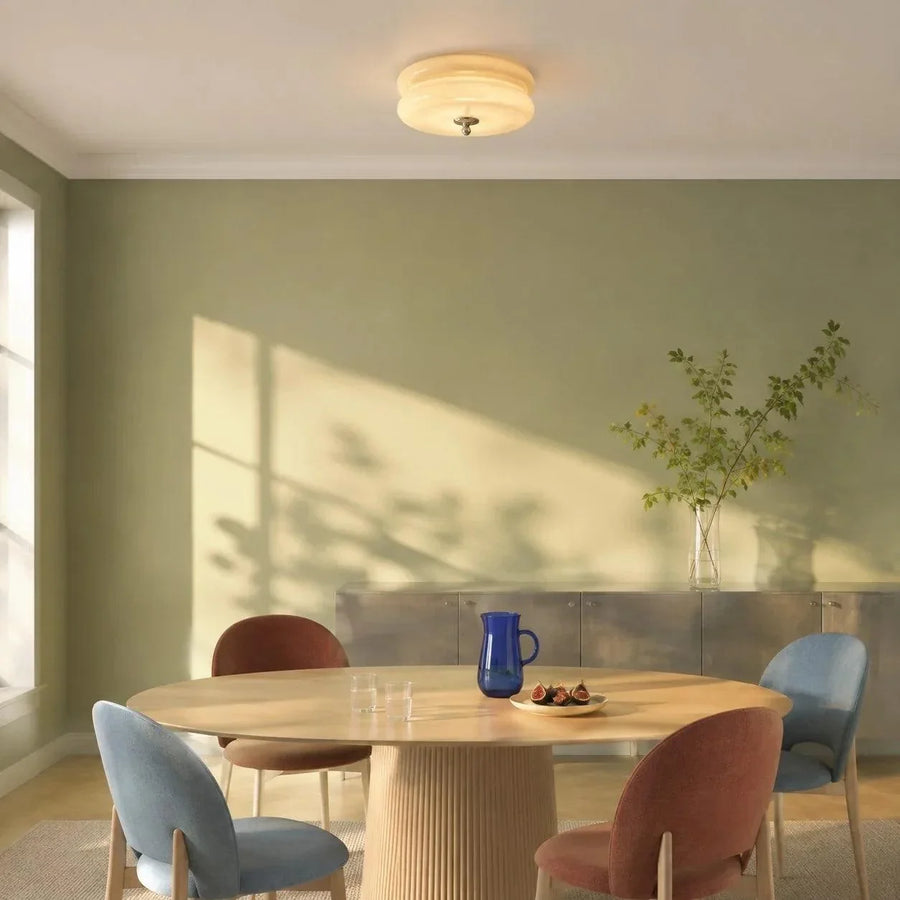 Lea Art Deco Round Ceiling Lamp