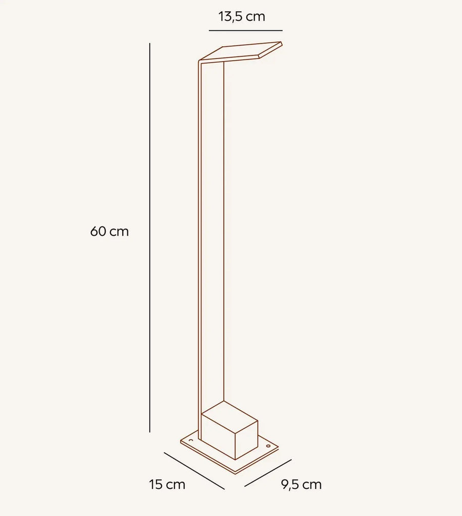 Noxo Aluminium Black Outdoor Path Light – image 2