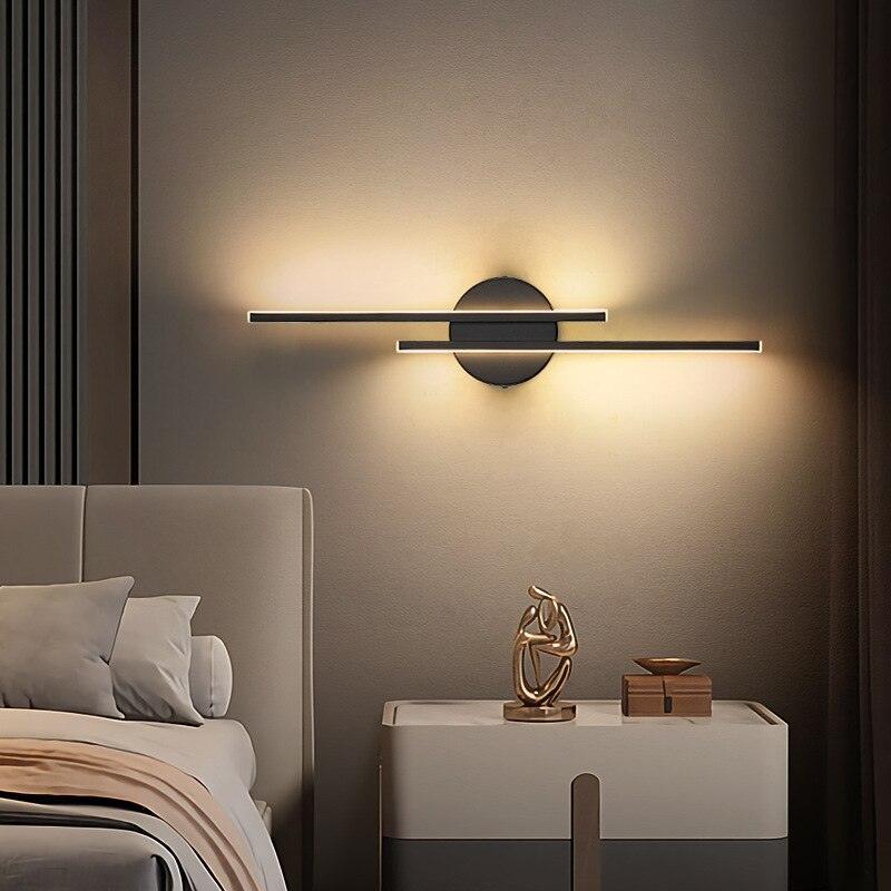 Curved Aluminium LED Wall Sconce