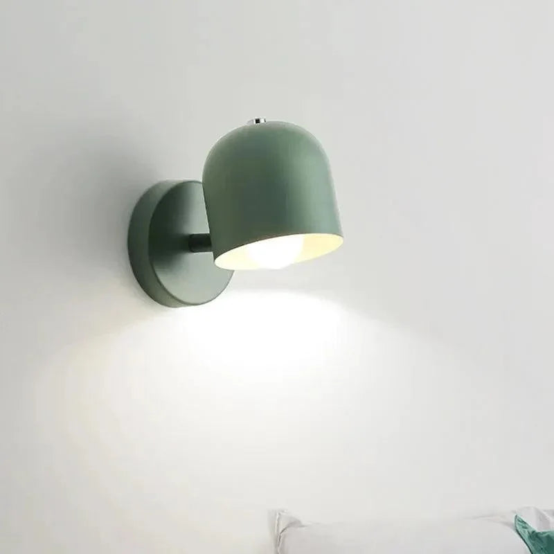 Modern Macaron Dome Wall Sconce LED 1-Light