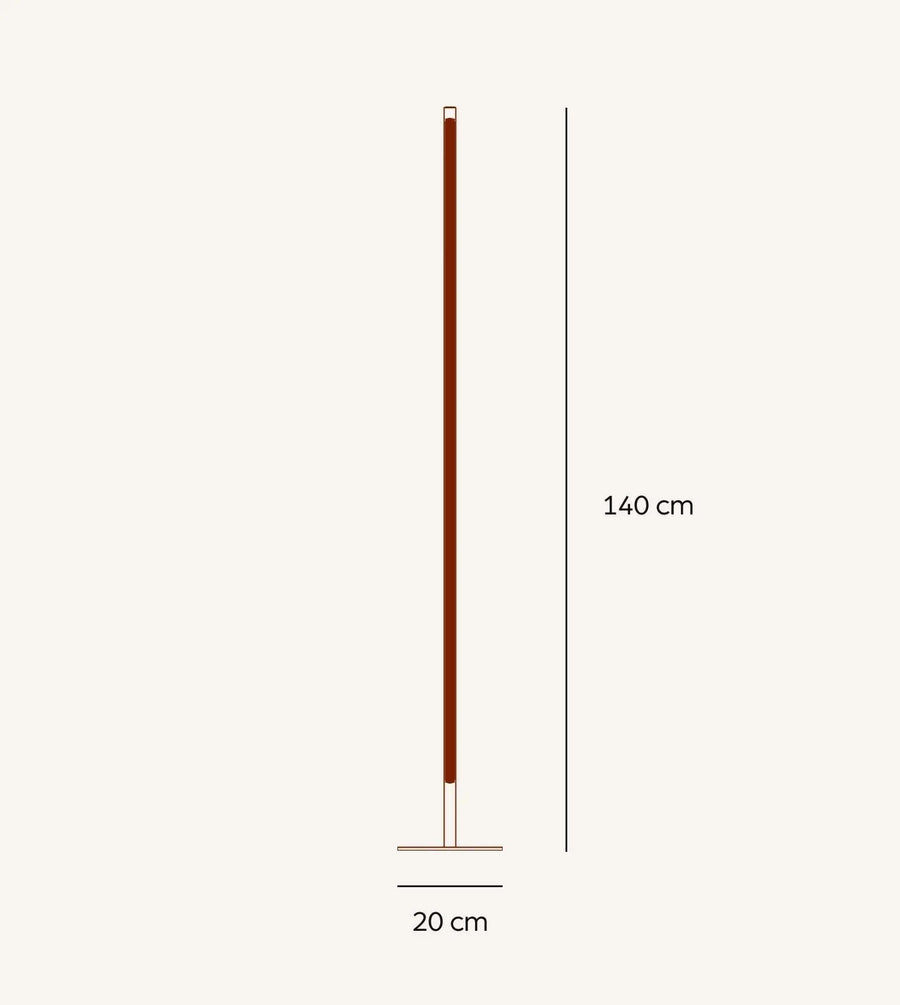 Selene Dimmable Aluminium Floor Lamp – image 2