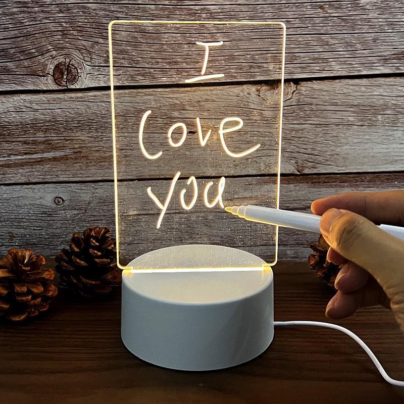 LED Message Board with Light Pen