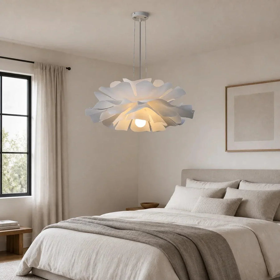 Acrylic Lotus Flower Pendant Light