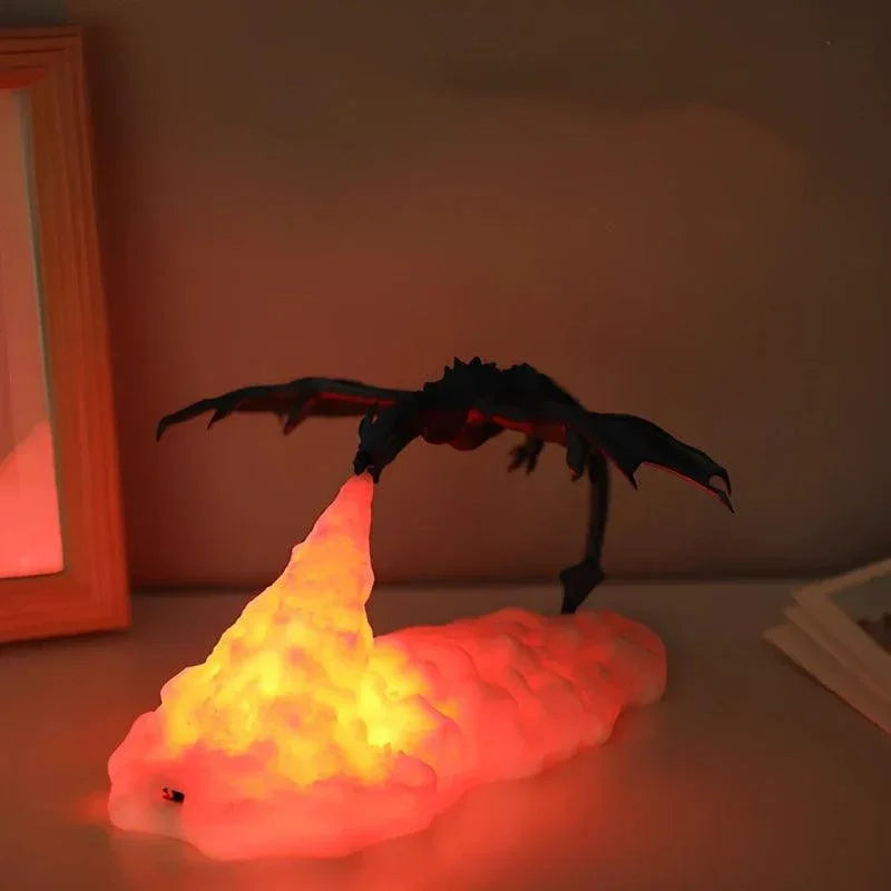 3D Printed Dragon Night Light