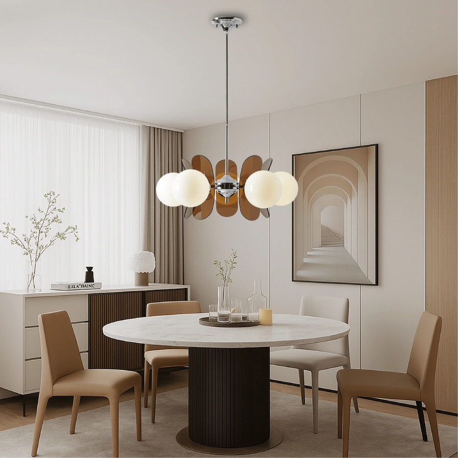 Bauhaus Chandelier, view 3