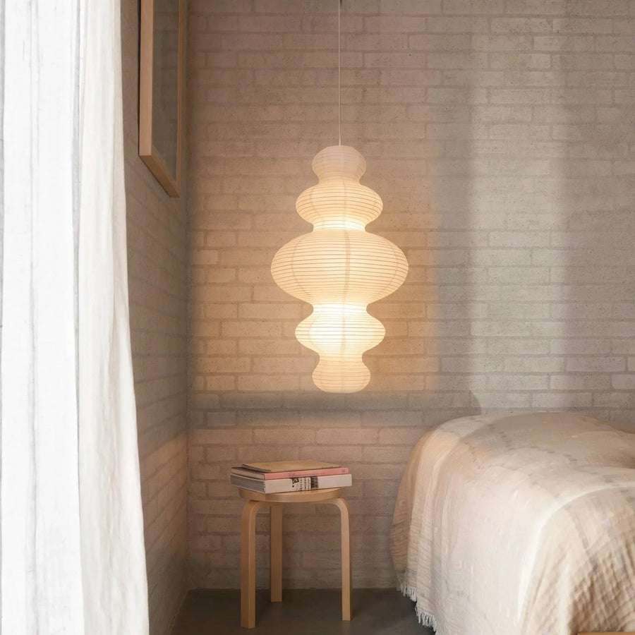 Multilayer Rice Paper Pendant Light, view 3