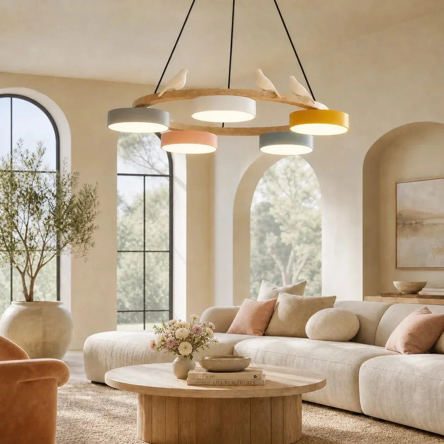 Nordic Bird Chandelier