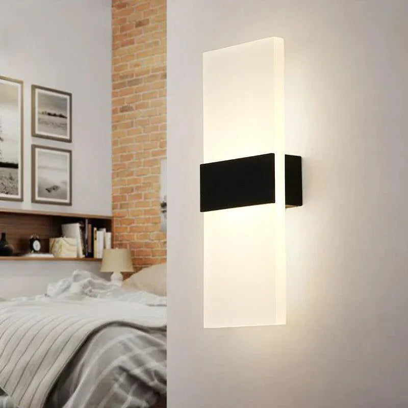 Arc and Rectangular Motion Sensor Wall Light