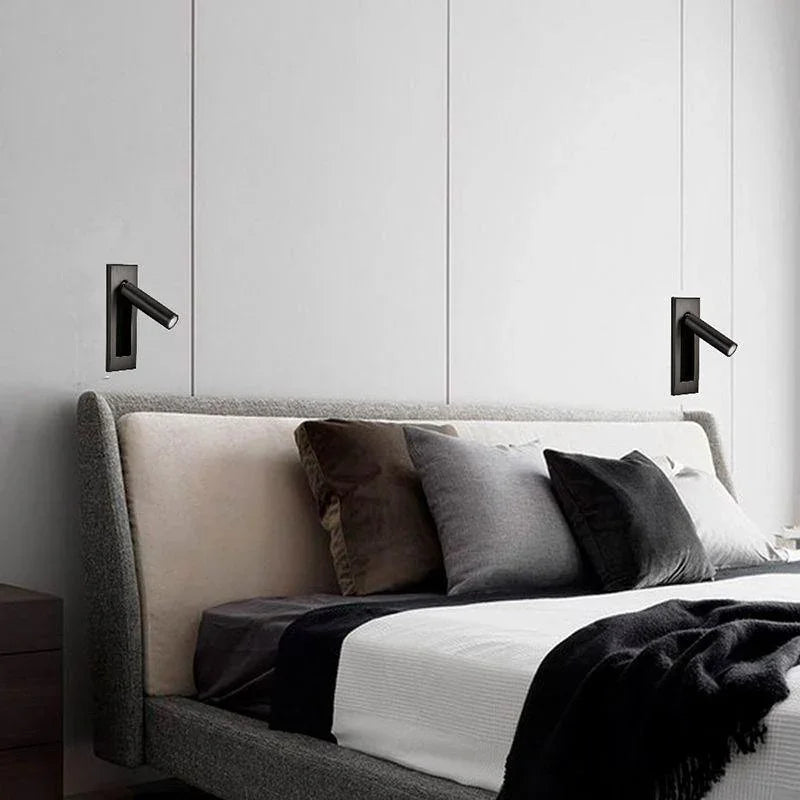 Swivel reading wall light