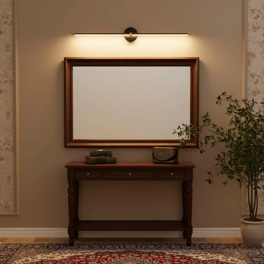 Slim linear wall light