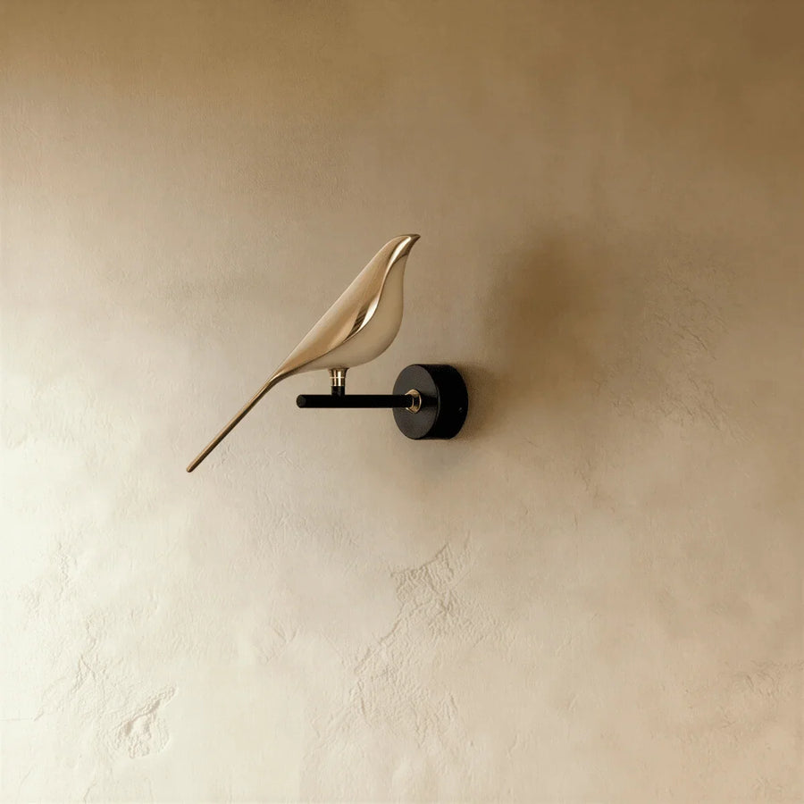 Modern Swallow Wall Light LED Light With Acrylic Diffuser, view 2