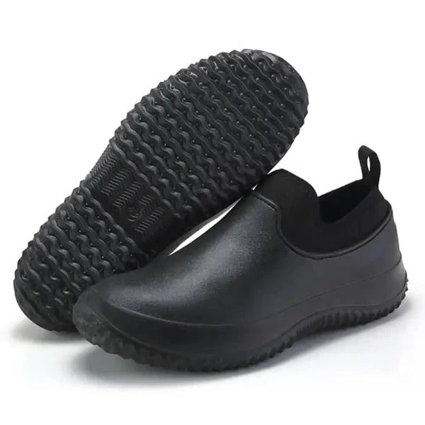 Waterproof slip-on garden shoes
