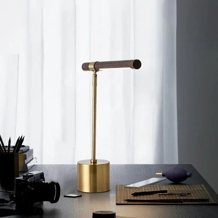 Wood Table Lamp