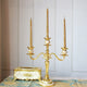 Vintage Floral Alloy Candelabra