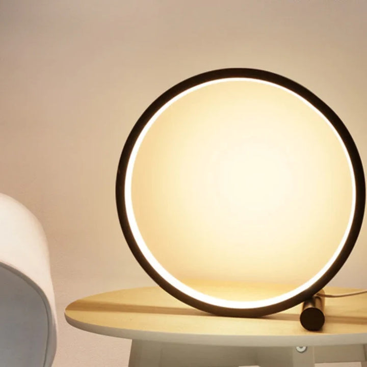 Halo Ring Bedside Table Lamp
