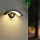 Arc Outdoor Wall Light | Black, Optional Motion Sensor