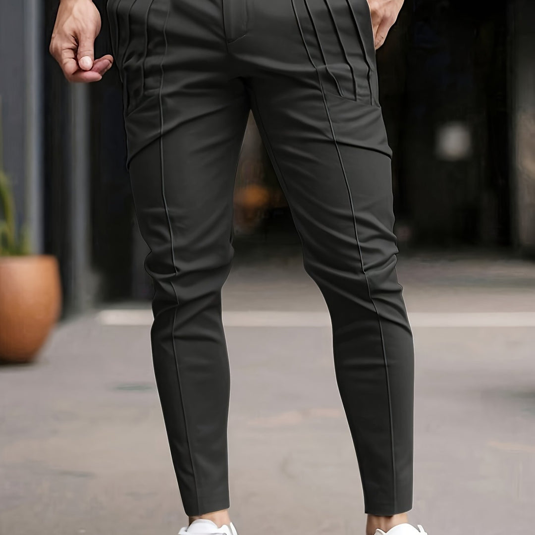 Men's Slim-Fit Tailored Everyday Trousers – image 1