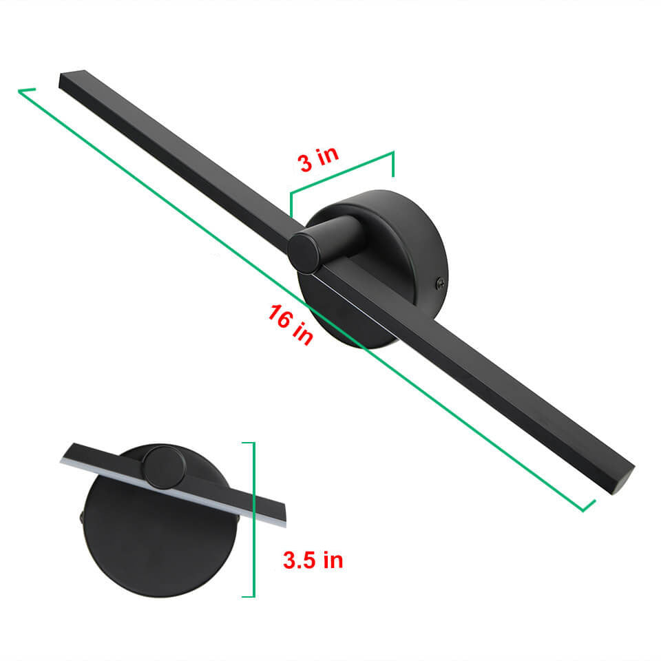 Nordic Minimalist Long Bar LED Wall Light