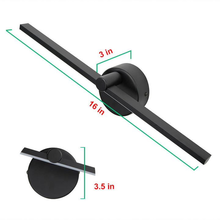 Nordic Minimalist Long Bar LED Wall Light