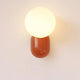 Modern Glass Globe Wall Light