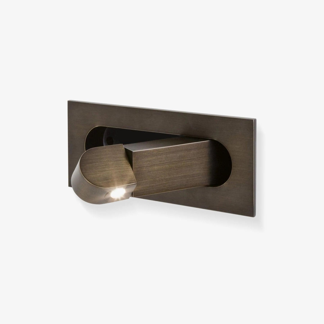 Recessed-Look Reading Wall Light | Swivel LED, 6 Finishes