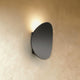 Pebble Wall Light with Backlight Glow | Black or White