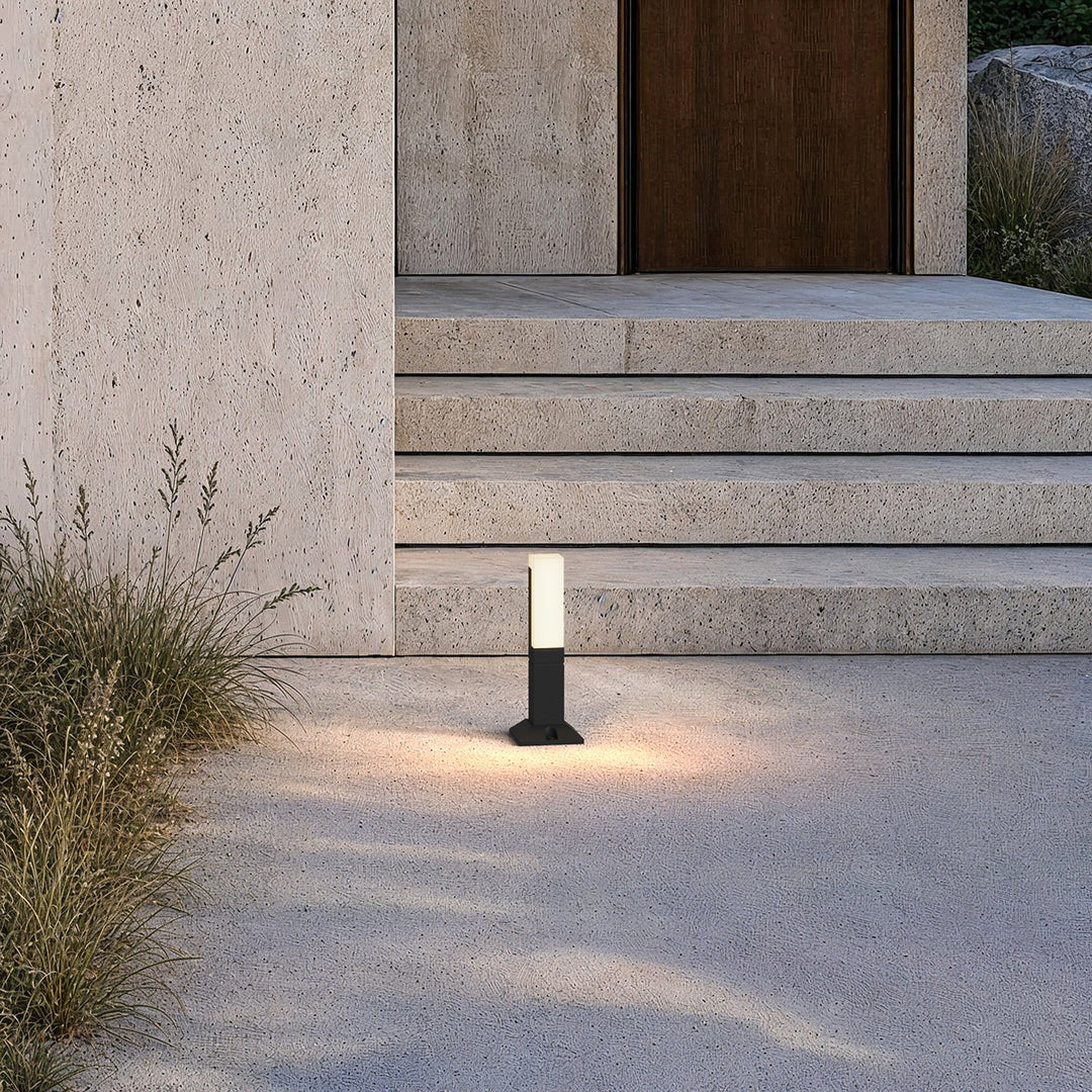 Black Aluminium Garden Path Light | 23-61 cm