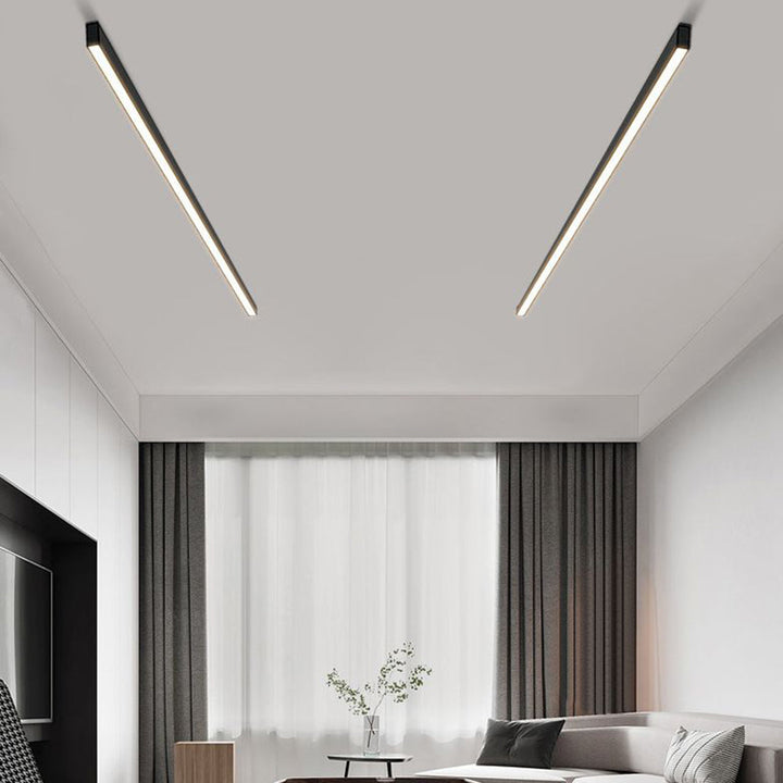 Velmio Ceiling Light/Wall Light Linear Black