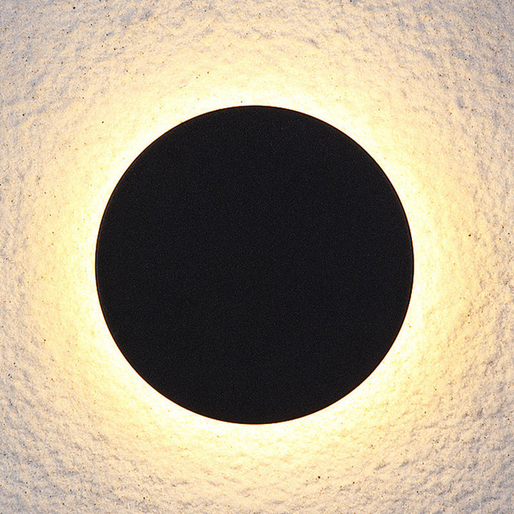 Halo Disc Outdoor Wall Light | Round or Square, Optional Sensor