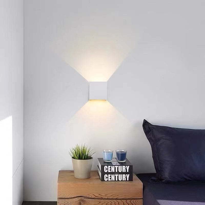 Nexu Modern Adjustable Square Outdoor Wall Lamp LED