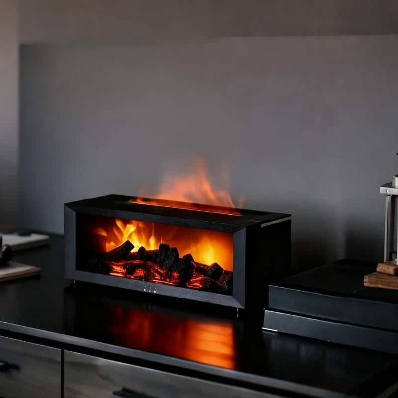 Fireplace Effect Humidifier with Remote