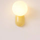Modern Glass Globe Wall Light