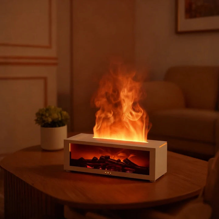 Fireplace Effect Humidifier with Remote