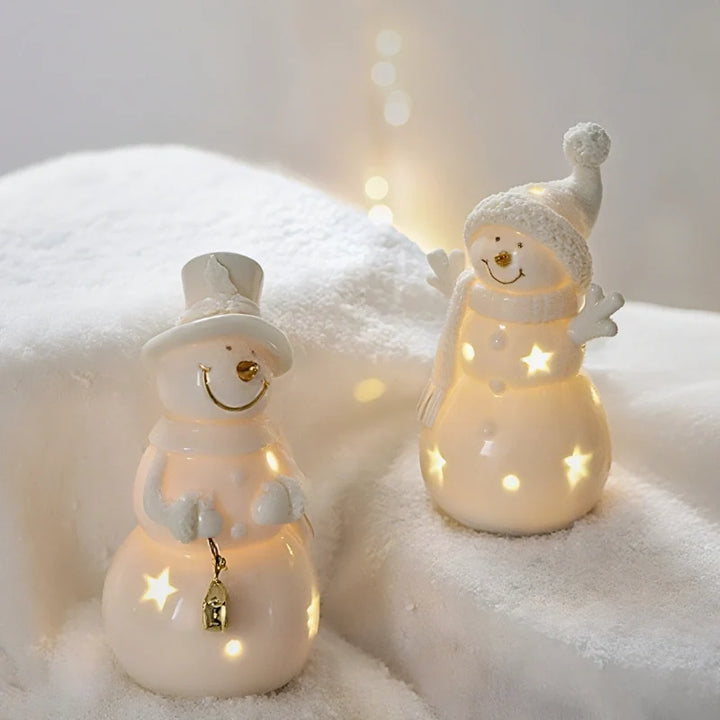 Light-Up Ceramic Christmas Village