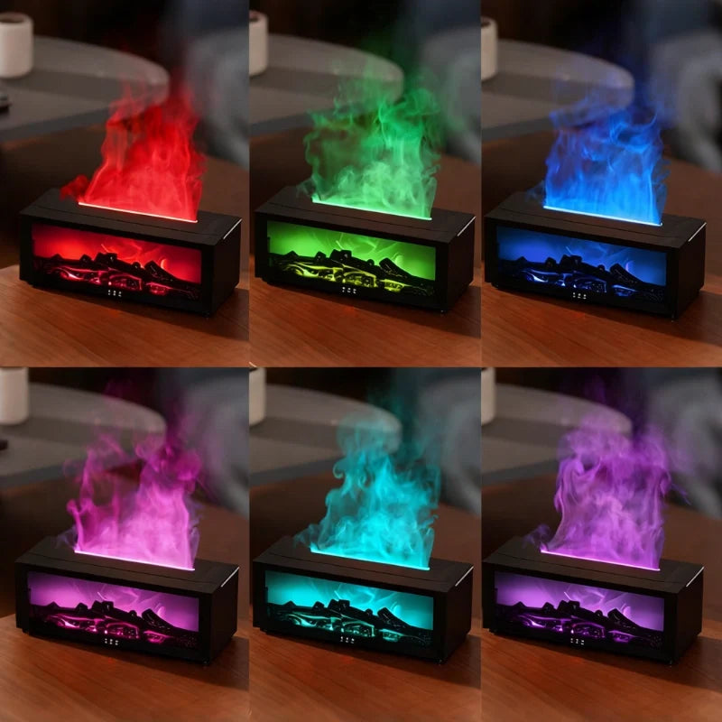 Fireplace Effect Humidifier with Remote