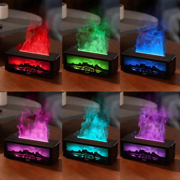 Fireplace Effect Humidifier with Remote