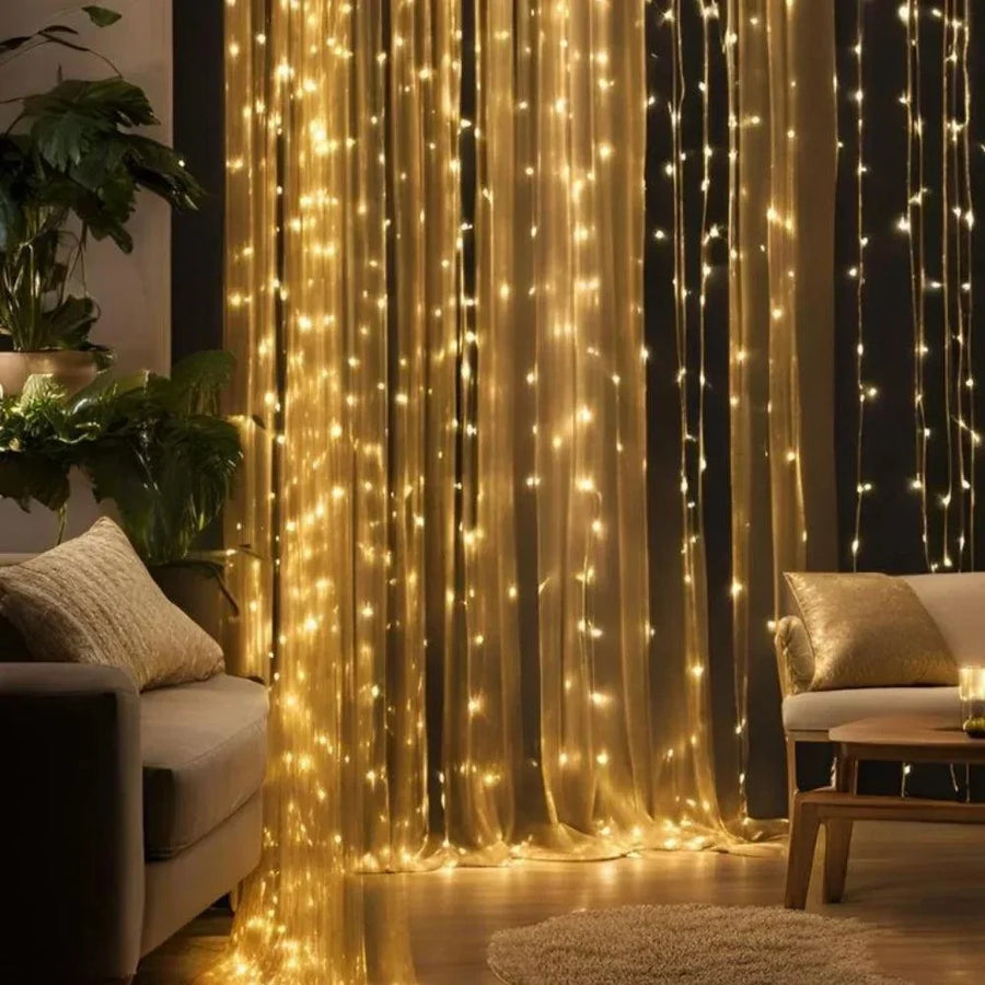 Fairy Light Curtain
