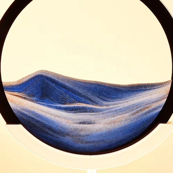 Sand Art Horizon Ring Table Lamp