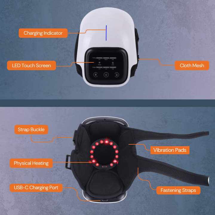 Knee Massager - Infrared | Heat | Vibration