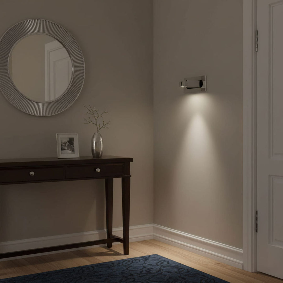 Recessed-Look Reading Wall Light | Swivel LED, 6 Finishes