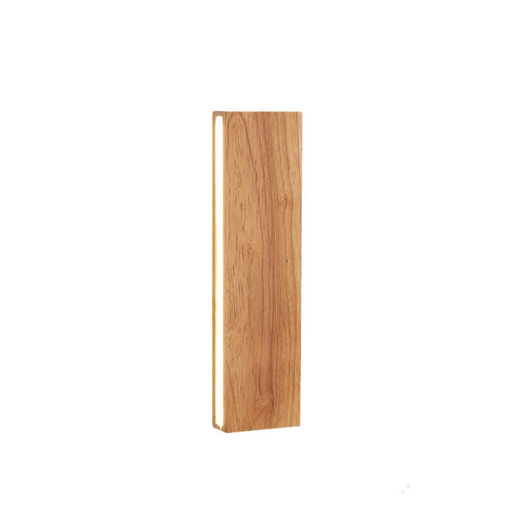 Rotating Wood Wall Light | Up and Down LED, 22 or 32 cm
